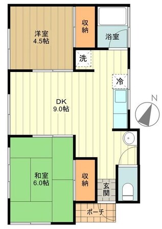 パピヨンの物件間取画像